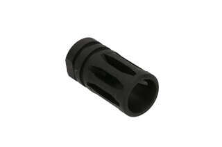 The KAK Industry 30 caliber a2 flash hider is threaded 5/8x24 for use on 308 barrels